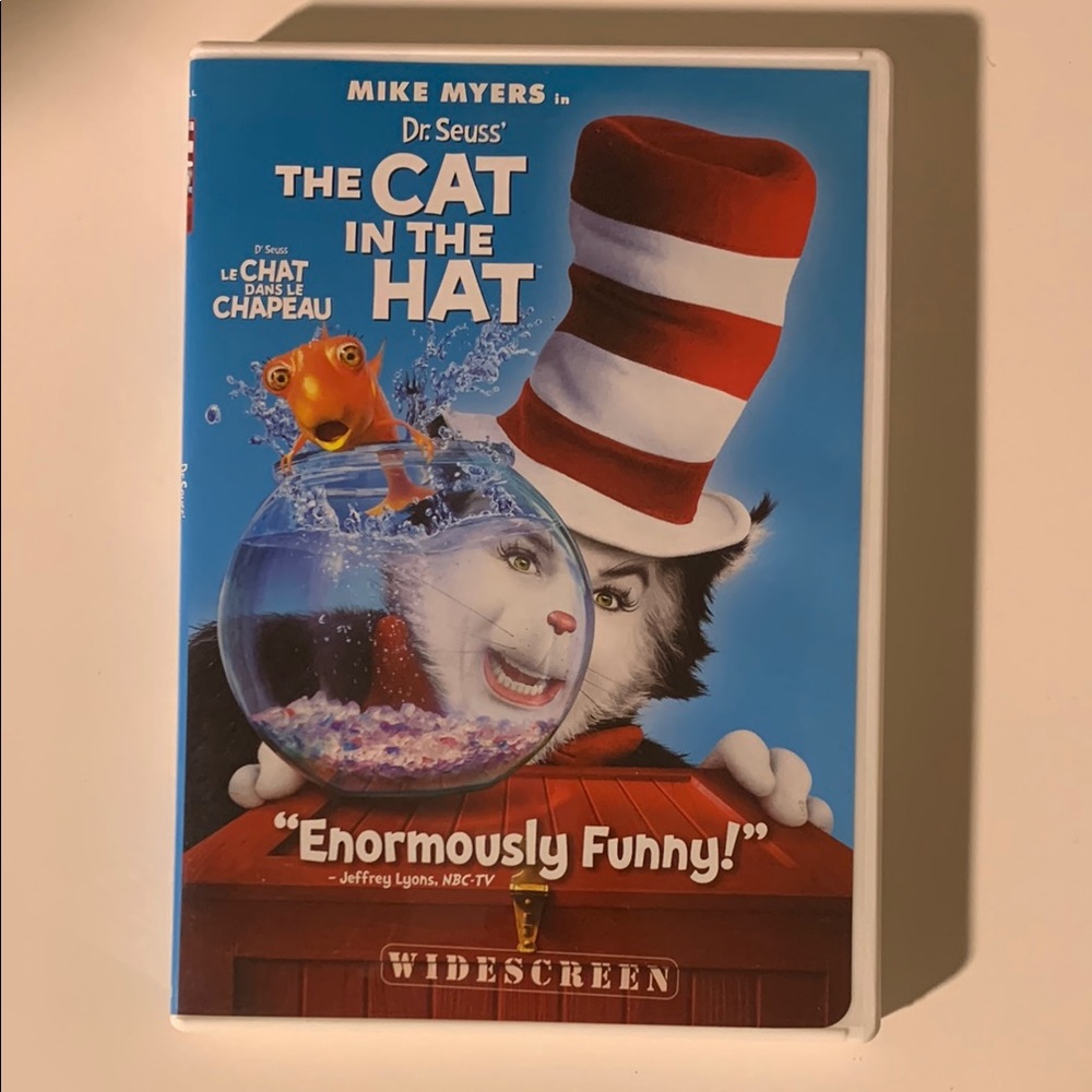🍿2 for $20🍿 Dr. Seuss The Cat in the Hat DVD